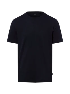 BOSS Herren T-Shirt - Tiburt in marine - Ärmel: kurzarm