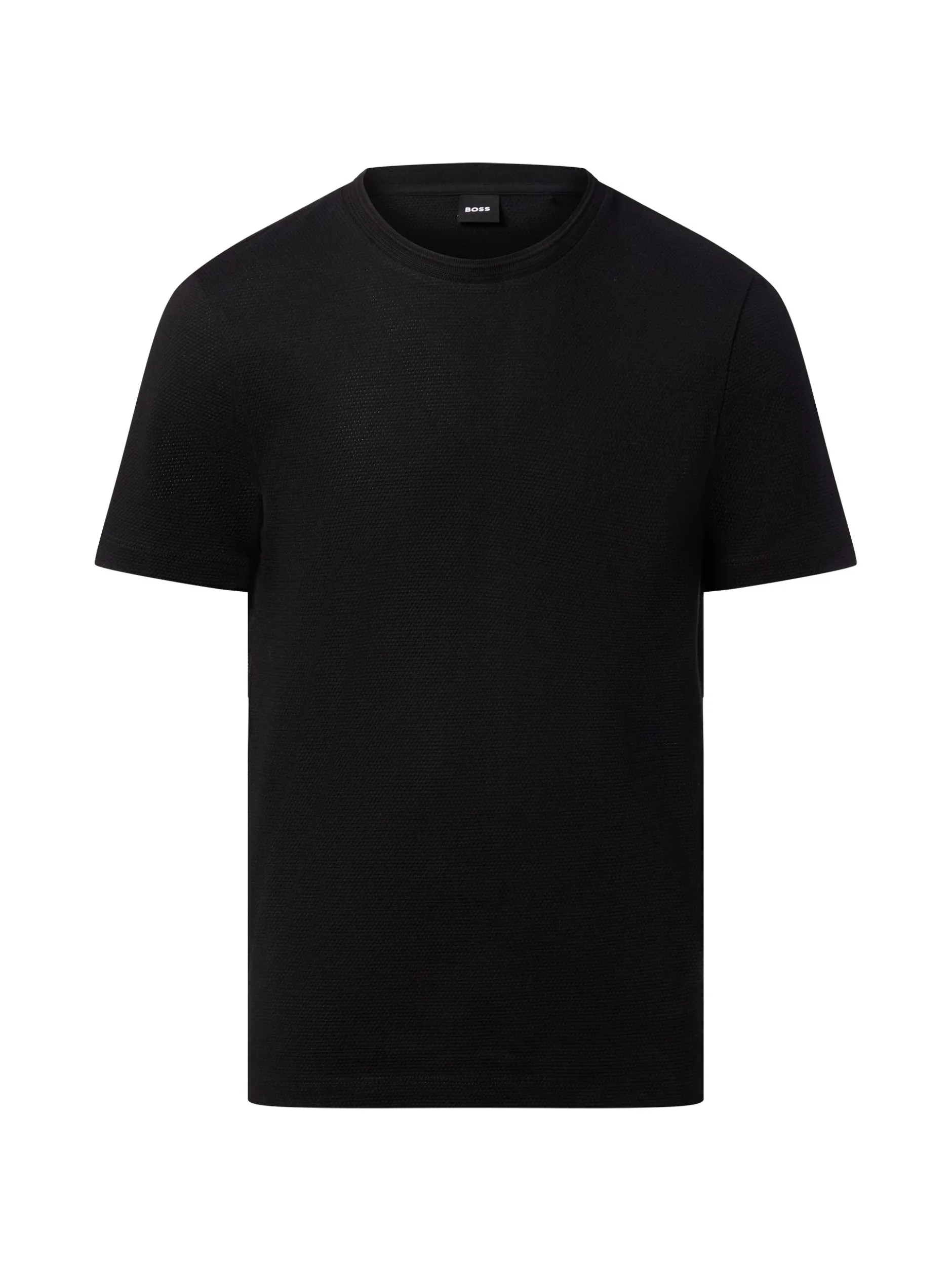BOSS Herren T-Shirt - Tiburt in schwarz - Ärmel: langarm