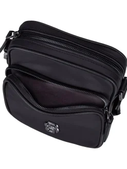 BOSS Herren Umhängetasche - B Icon NS Crossbody in schwarz