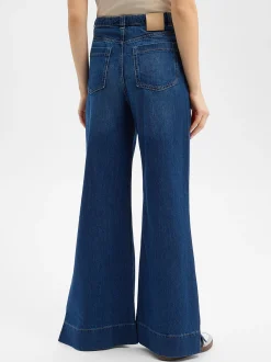 BOSS Orange Damen Jeans - Marlene Flared in blue stone