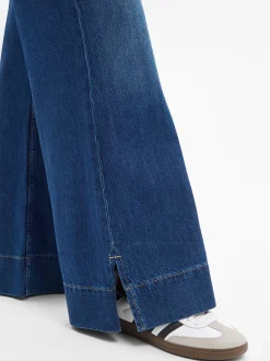 BOSS Orange Damen Jeans - Marlene Flared in blue stone