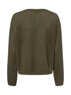 BOSS Orange Damen Strickpullover - Farde in schilf