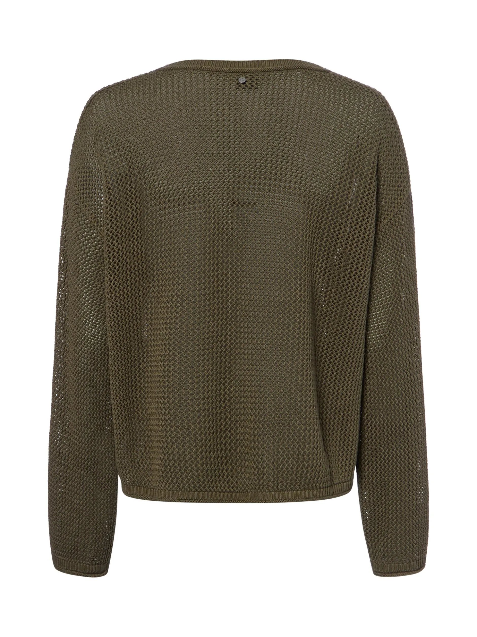 BOSS Orange Damen Strickpullover - Farde in schilf