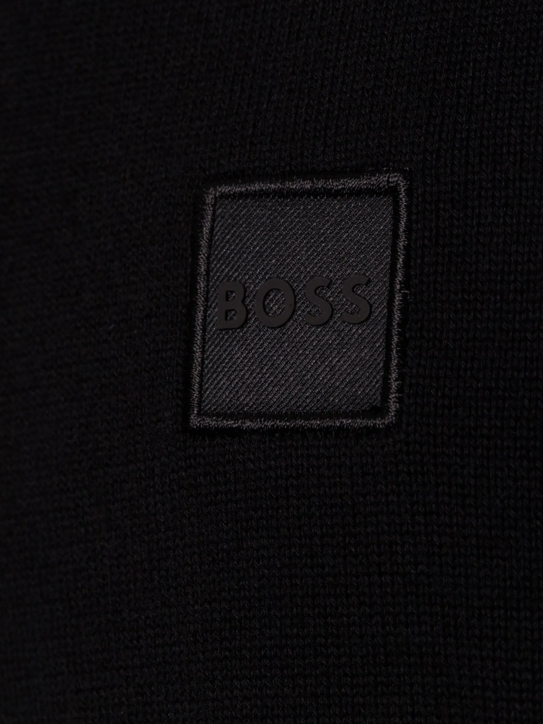 BOSS Orange Herren Strickpullover mit Cashmere-Anteil - Kanovano in schwarz