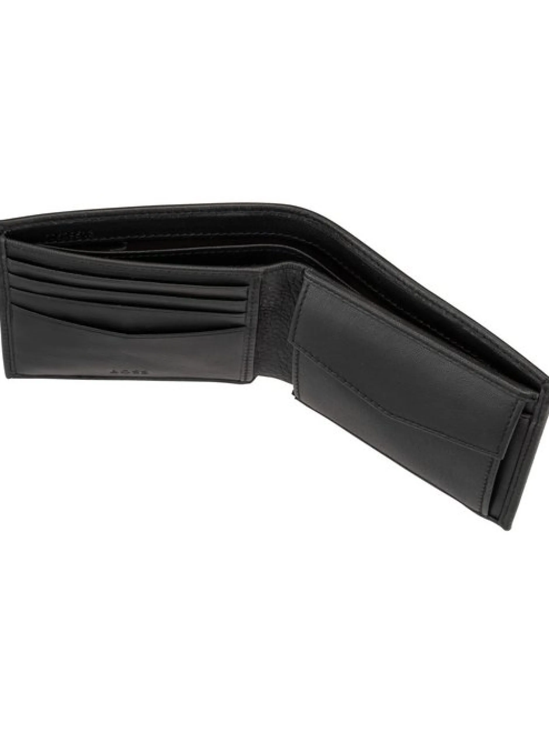 BOSS Unisex Geldbörse - New Crosstown in schwarz
