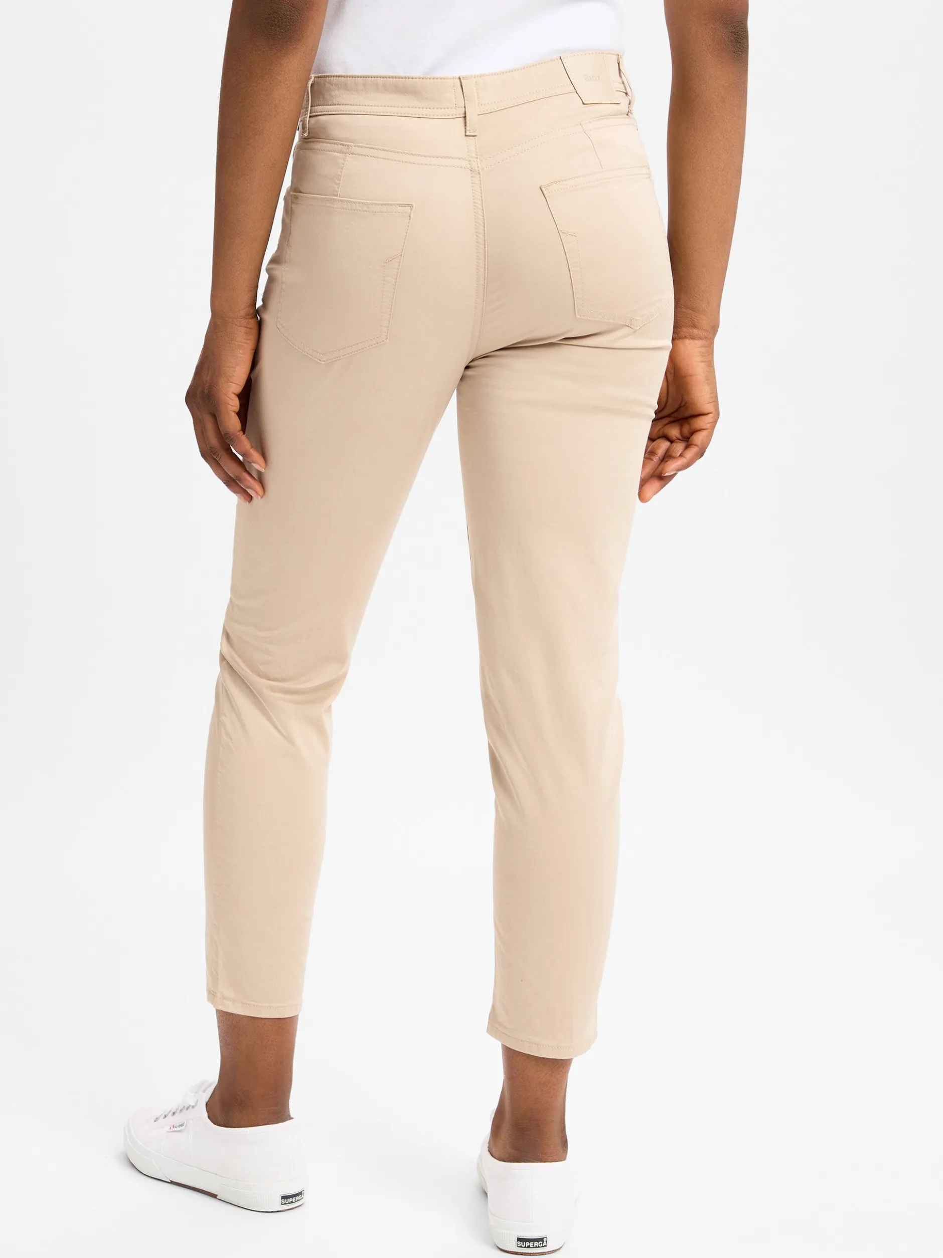 BRAX Damen Hose - Mary S in beige - Länge: lang