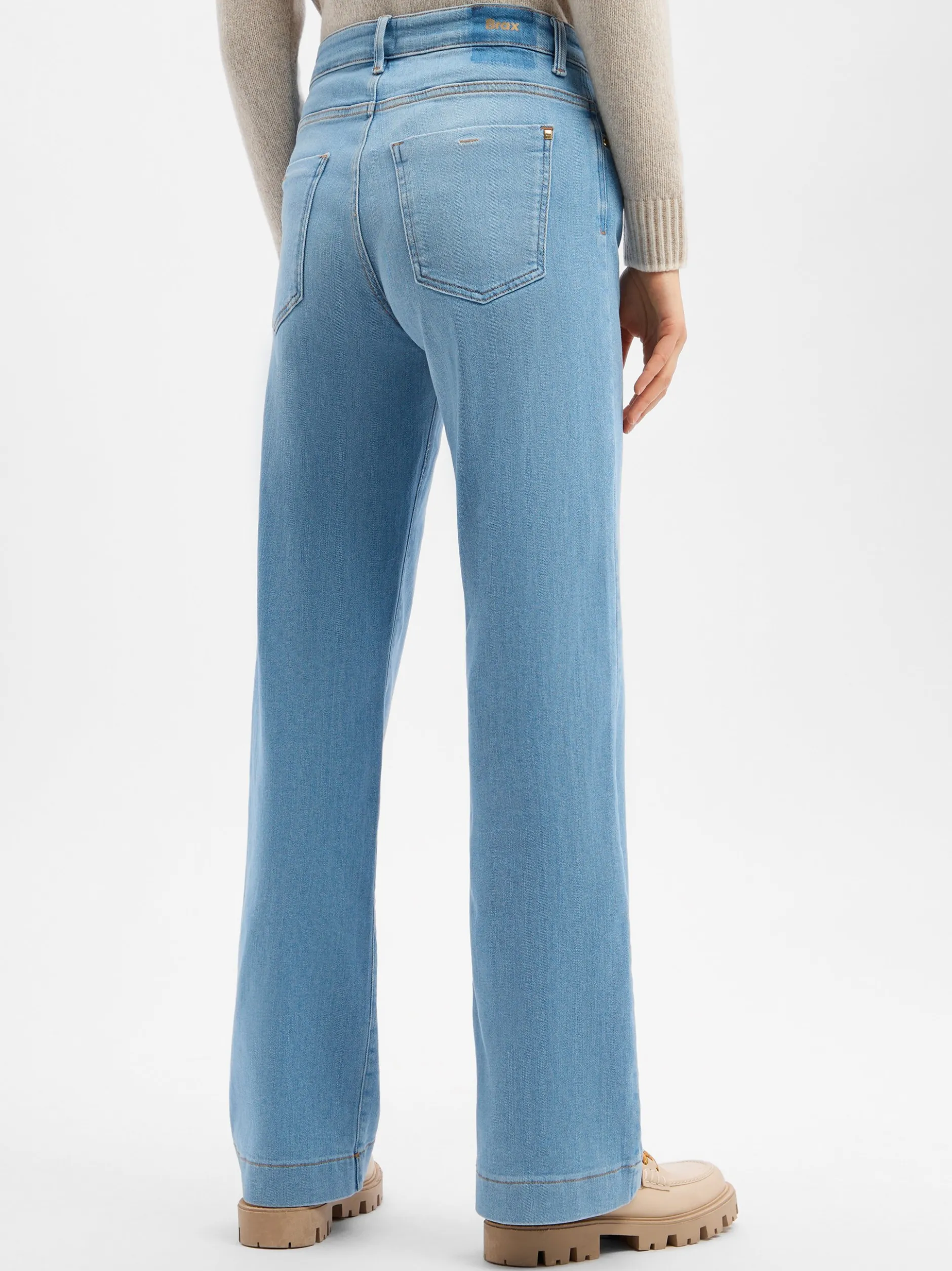 BRAX Damen Jeans - Magic Maine in light stone