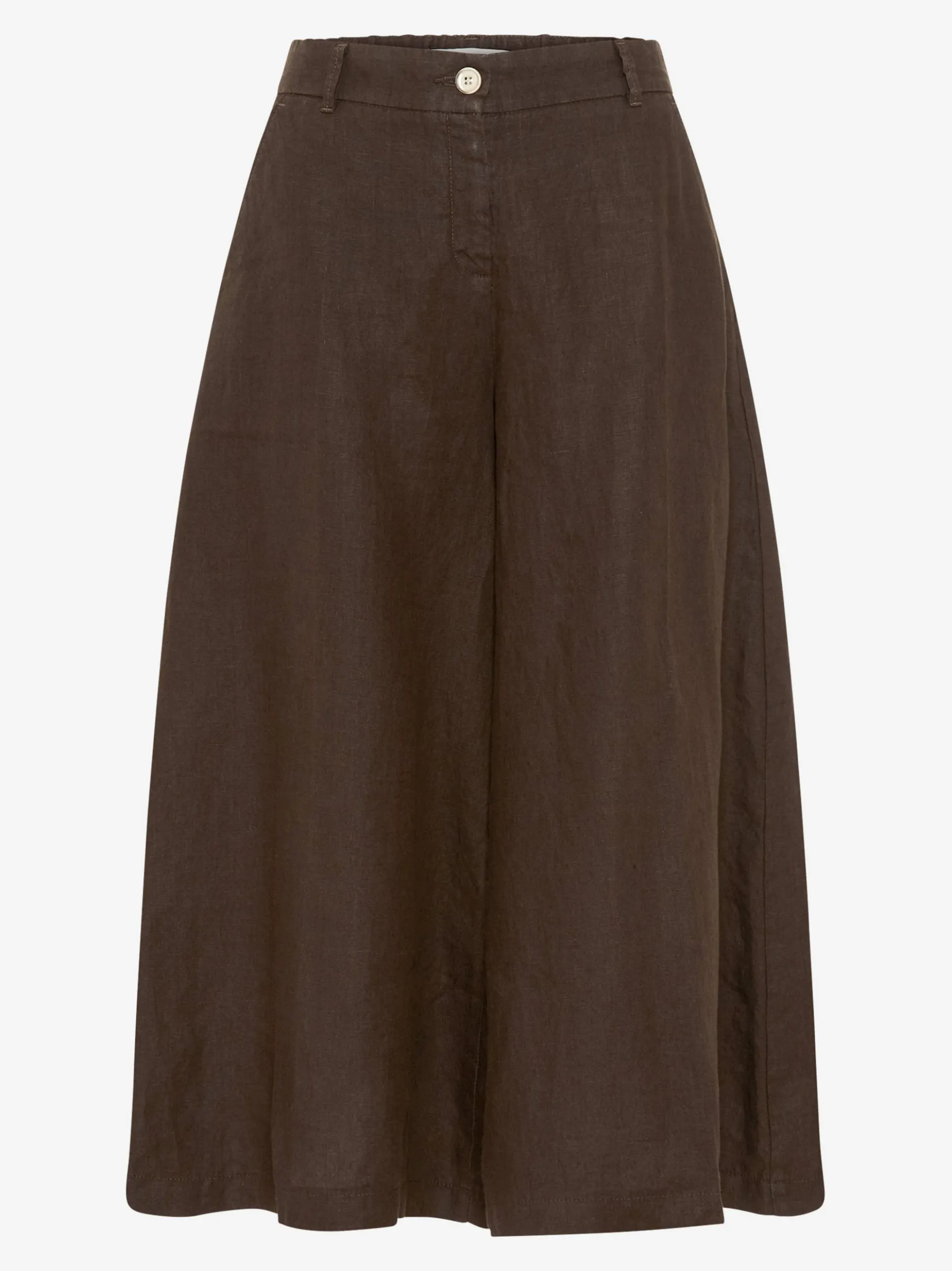 BRAX Damen Leinenhose - Melli S in schoko