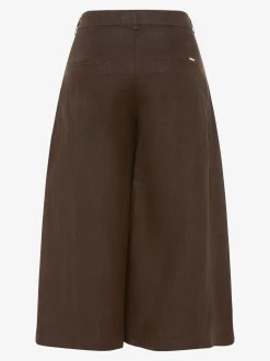 BRAX Damen Leinenhose - Melli S in schoko