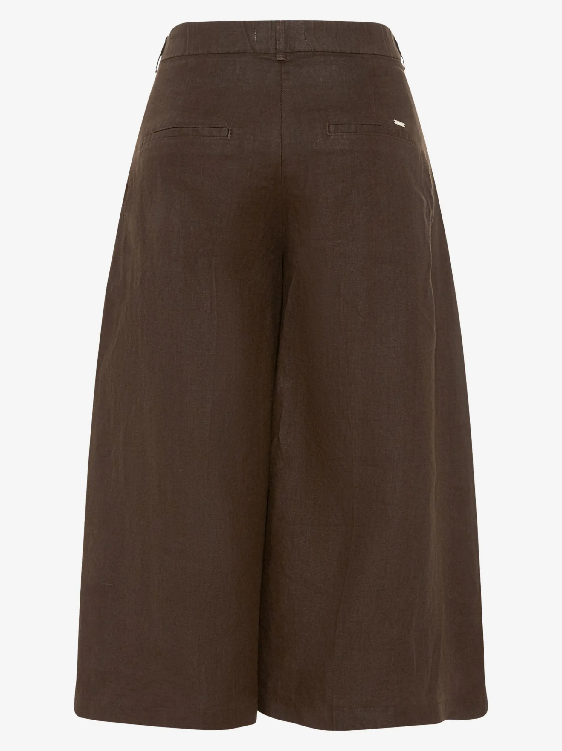 BRAX Damen Leinenhose - Melli S in schoko