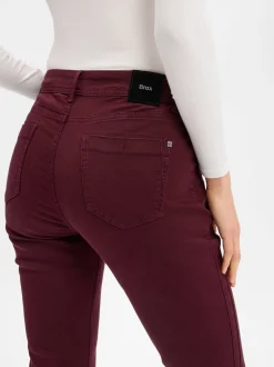 BRAX Damen Slim Fit Jeans - Shakira in bordeaux