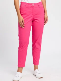 BRAX Damen Stoffhose - Mara in pink - Länge: verkürzt