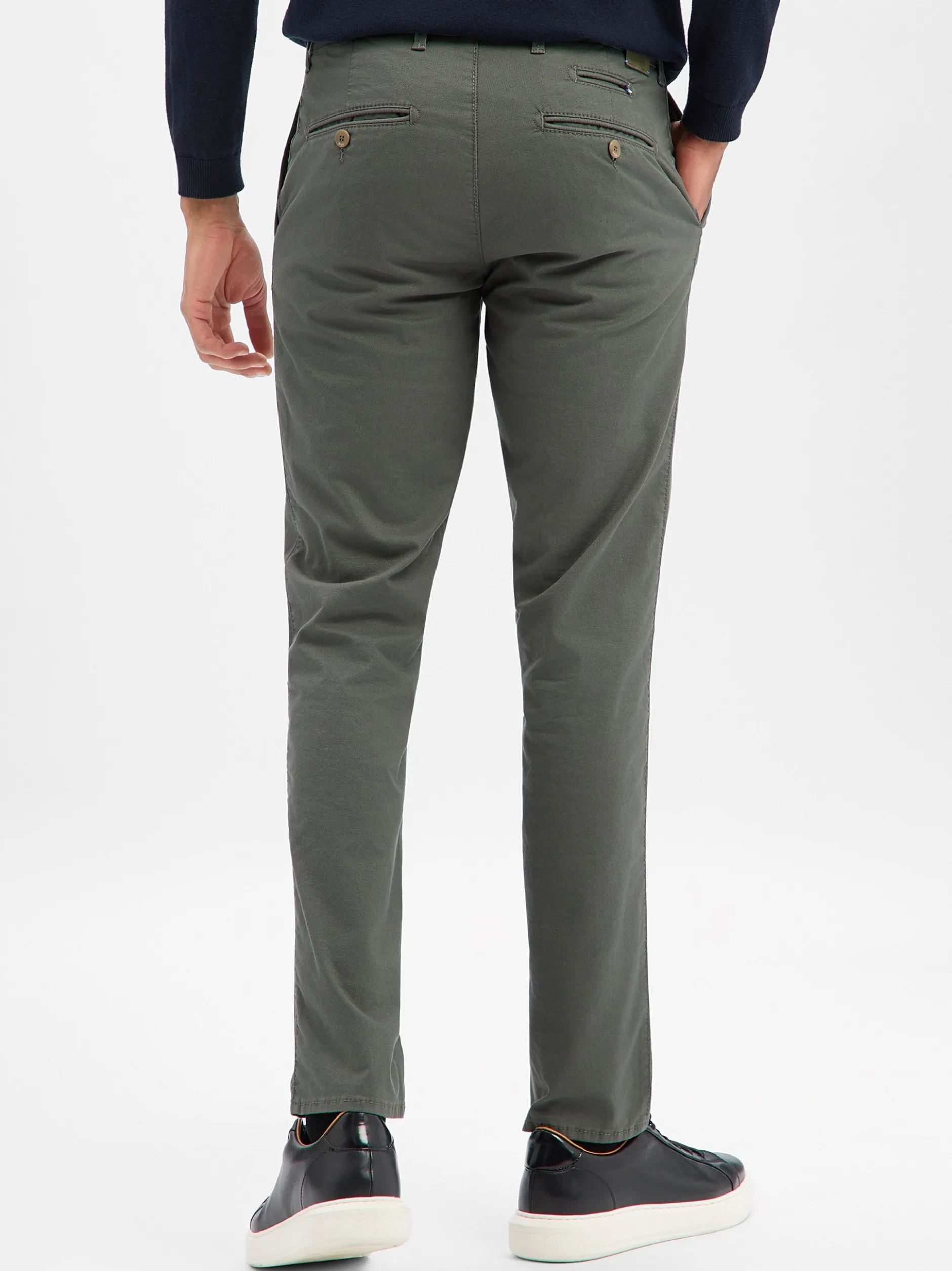 BRAX Herren Chino - Fabio in khaki - Länge: lang