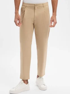 BRAX Herren Chino - Tino in beige - Länge: lang