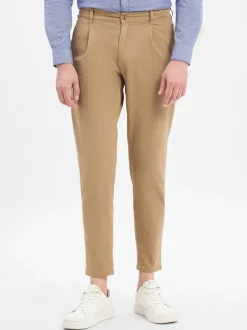 BRAX Herren Chino - Tino in camel - Länge: lang