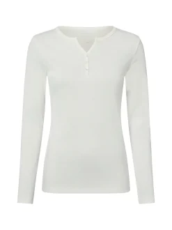 brookshire Damen Langarmshirt in ecru - Ärmel: langarm