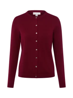brookshire Damen Strickjacke in bordeaux