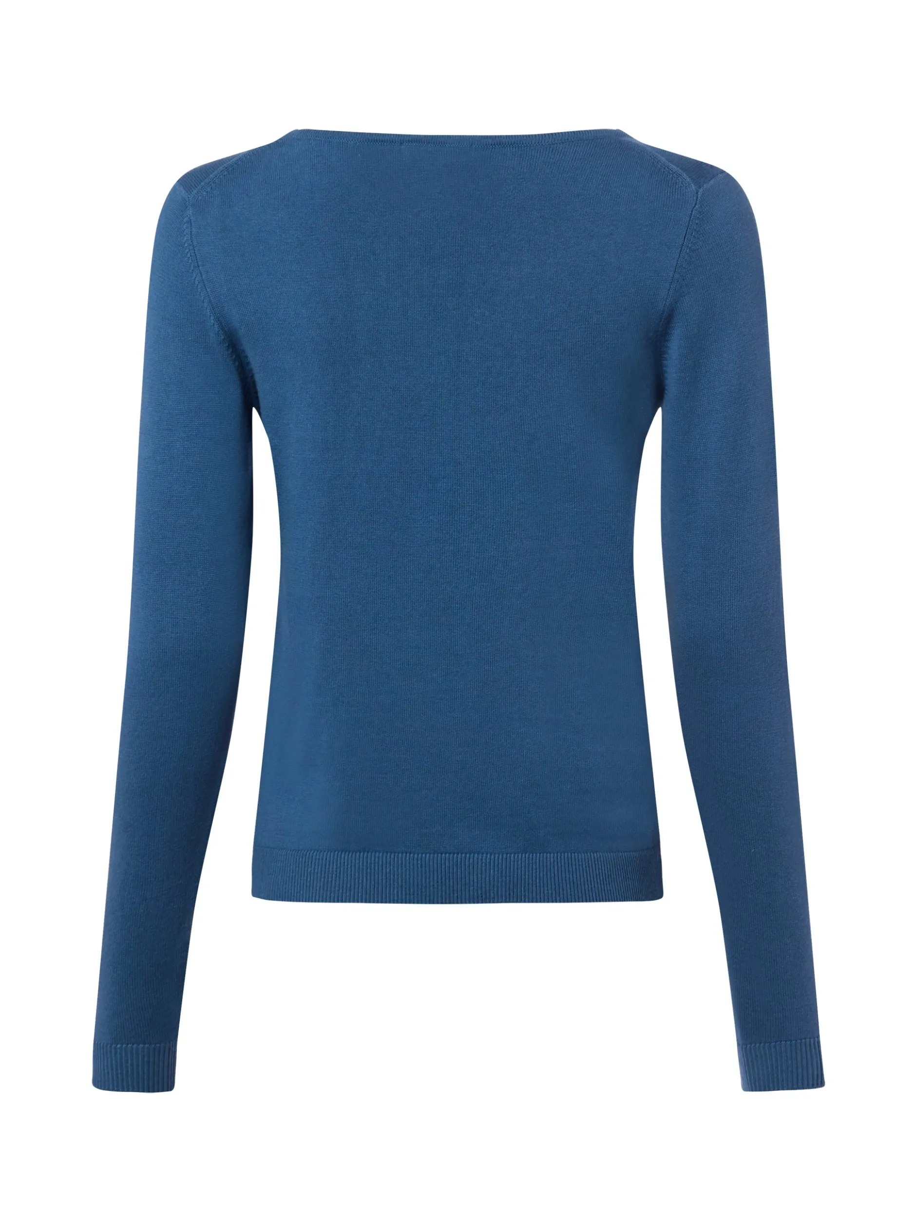 brookshire Damen Strick-Langarmshirt in blau