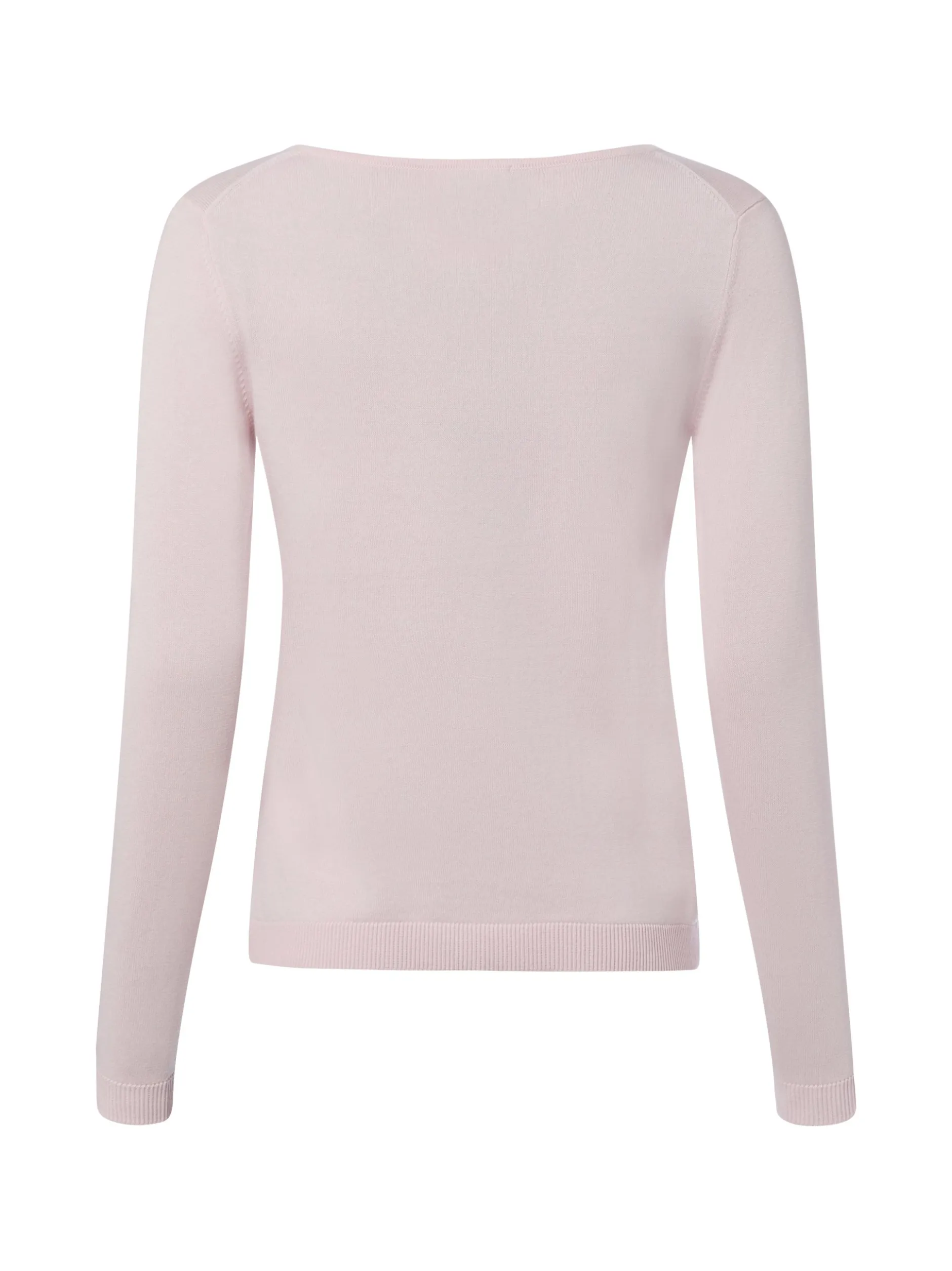 brookshire Damen Strick-Langarmshirt in rosa