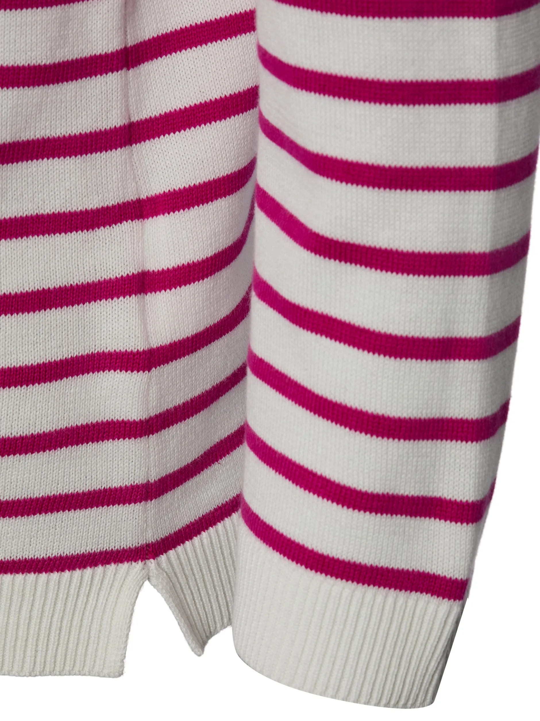 brookshire Damen Strickpullover in pink weiß