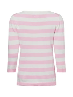 brookshire Damen Strickpullover in rosa weiß