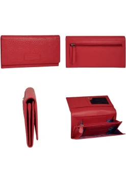 Bruno Banani Damen Geldbörse in rot