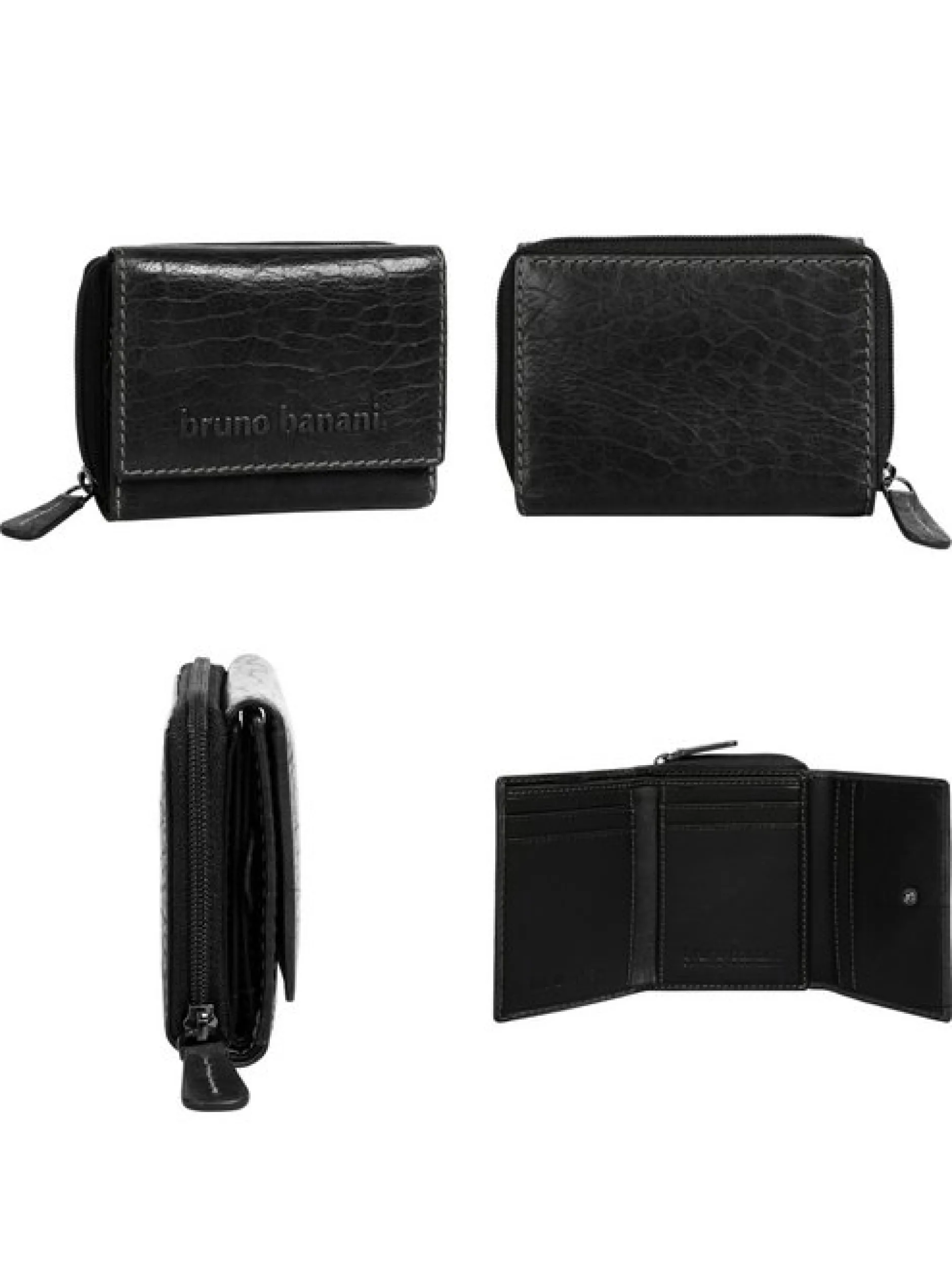 Bruno Banani Damen Geldbörse in schwarz