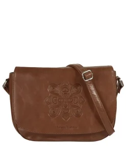 Bruno Banani Damen Umhängetasche in cognac
