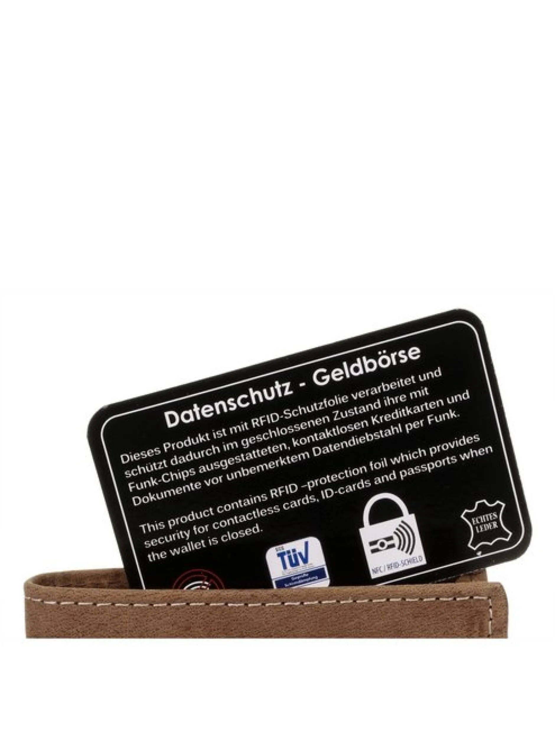 Bruno Banani Unisex Geldbörse in cognac
