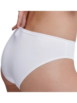 Calida Damen Slip im 2er-Pack in schwarz weiß