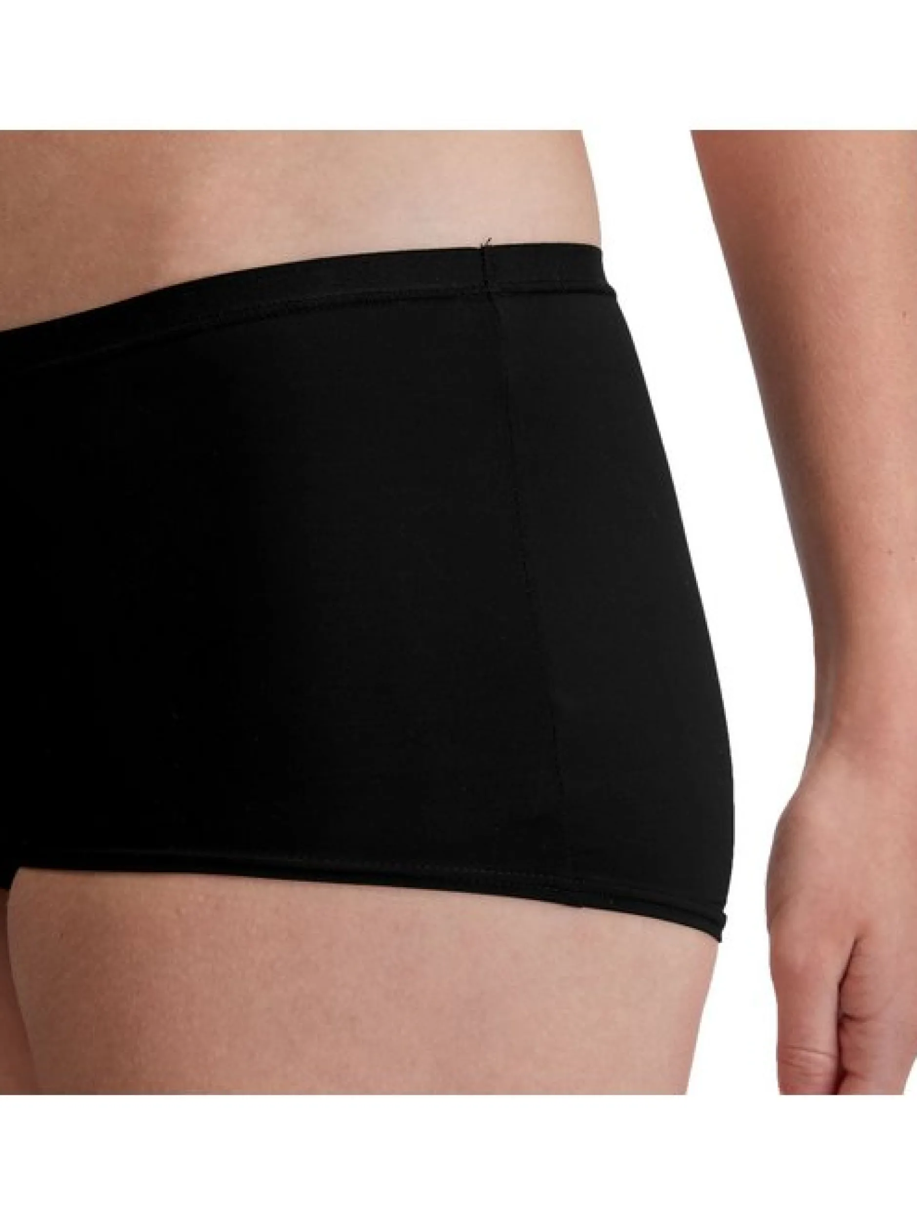 Calida Damen Slip im 2er-Pack in weiß schwarz