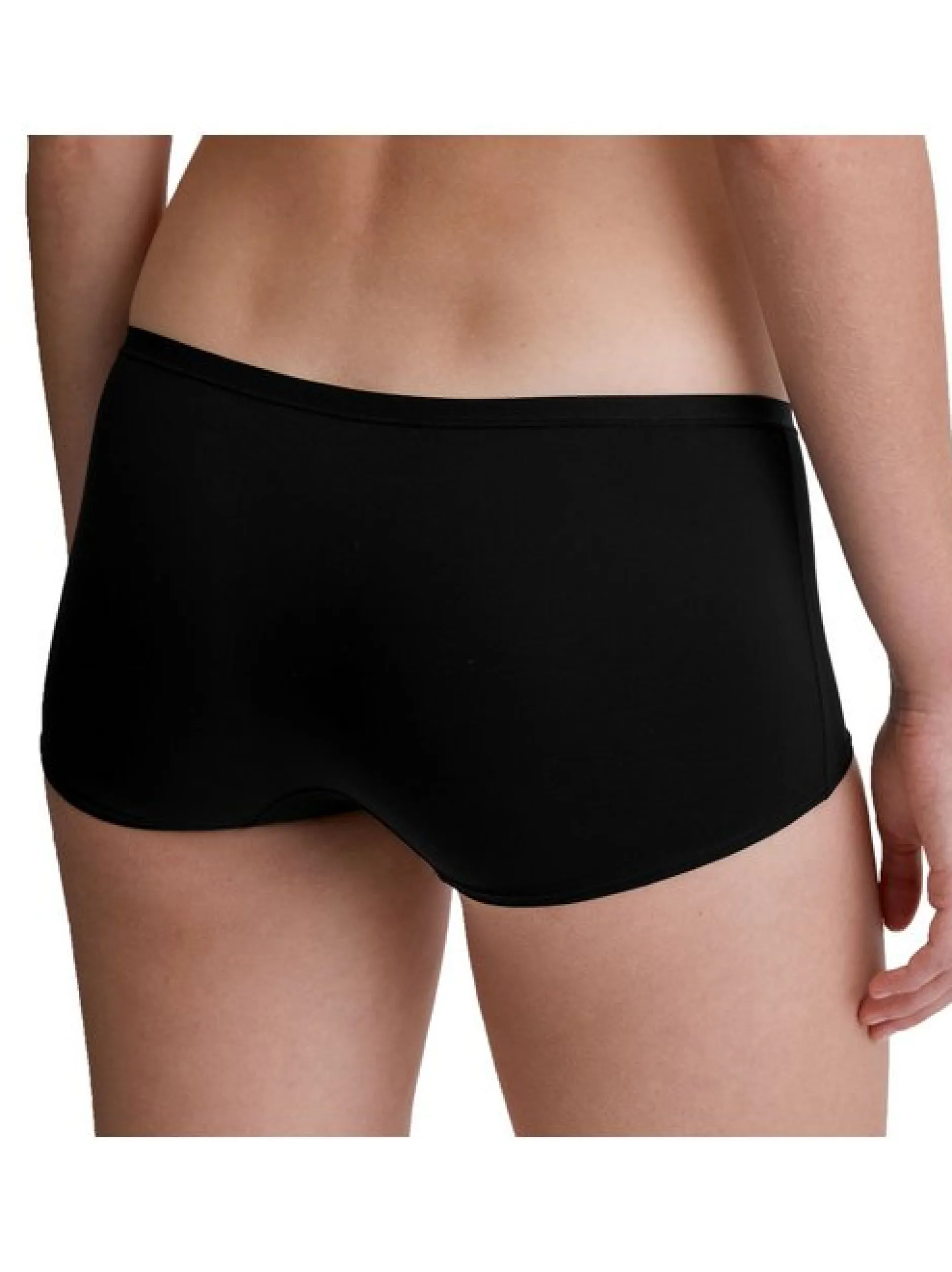 Calida Damen Slip im 2er-Pack in weiß schwarz