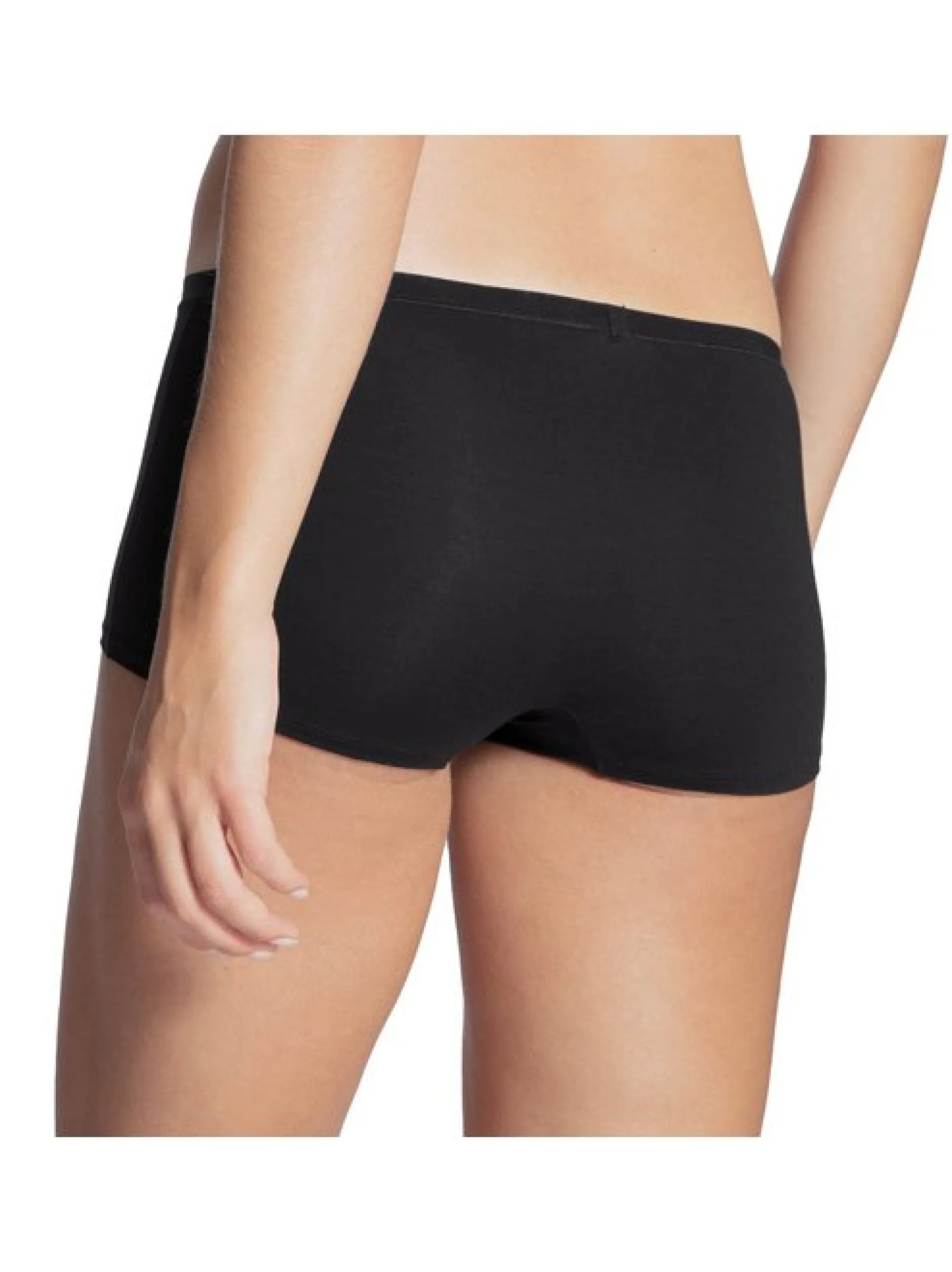 Calida Damen Slips im 2er-Pack in schwarz