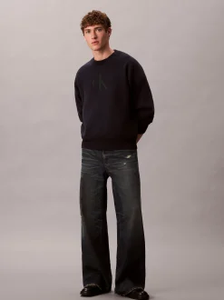 Calvin Klein Jeans Herren Strickpullover in marine