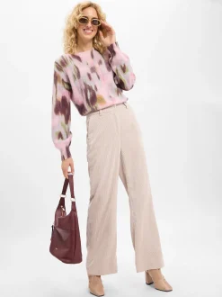 Cambio Damen Cordhose - Amelie in kitt - Länge: lang