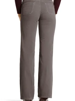 Cambio Damen Cordhose - Tess in taupe - Länge: lang