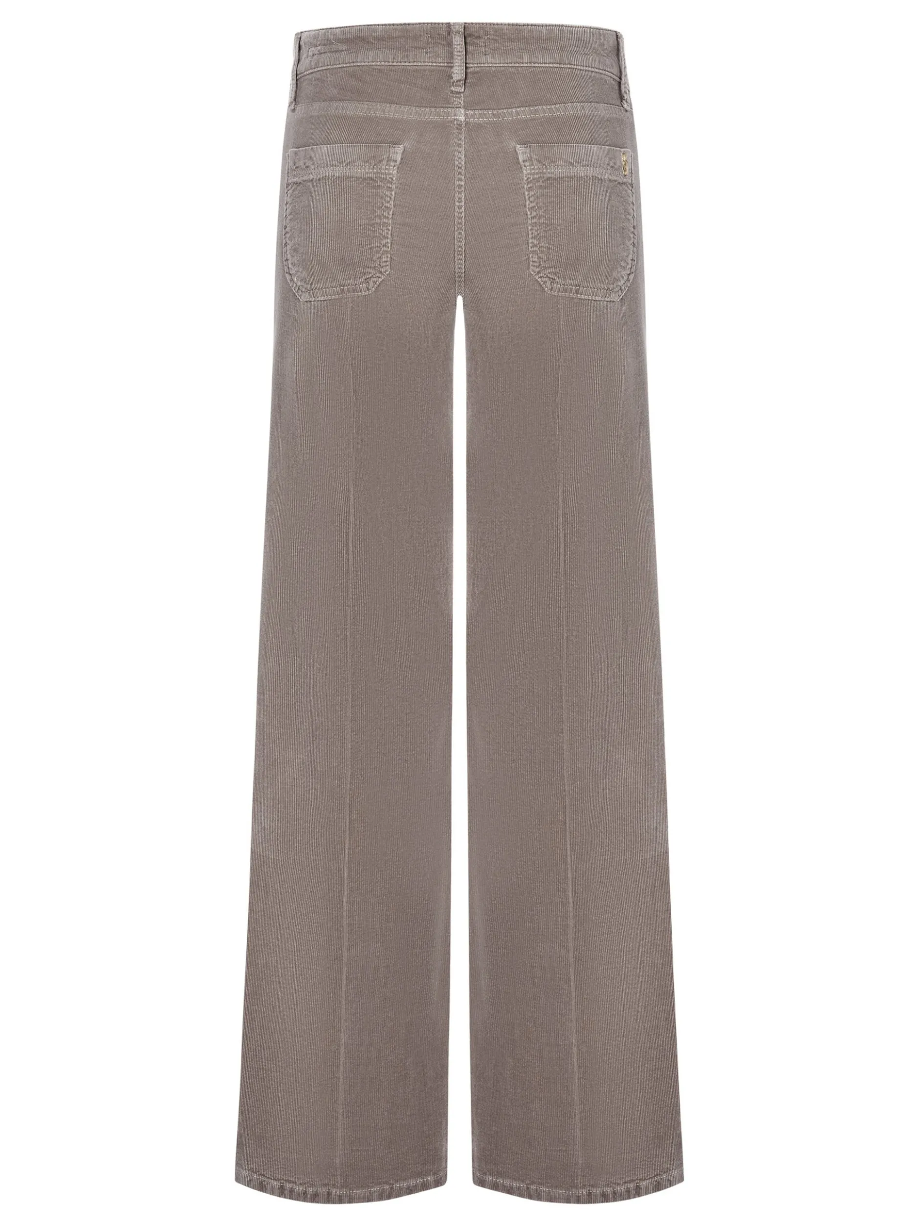 Cambio Damen Cordhose - Tess in taupe - Länge: lang