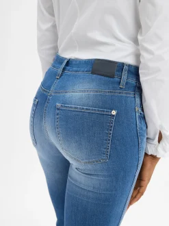 Cambio Damen Jeans - Francesca in light stone
