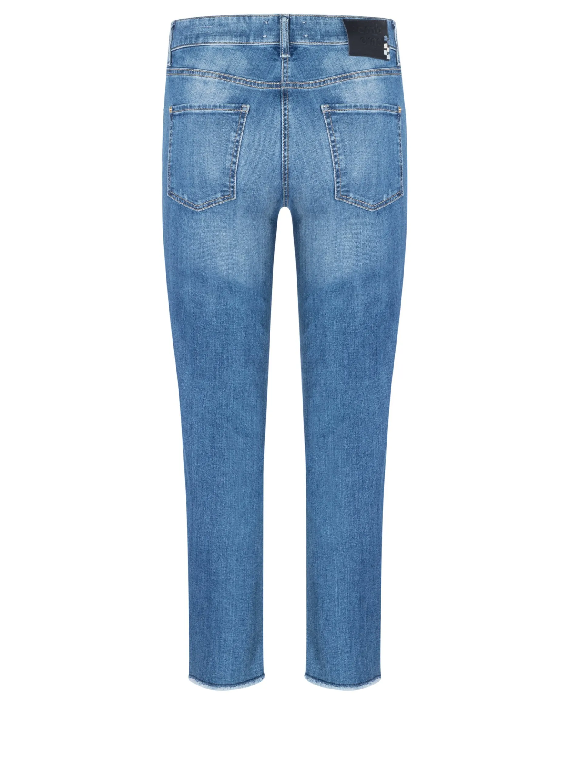Cambio Damen Jeans - Piper Cropped in light stone