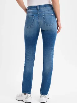 Cambio Damen Jeans - Piper in blue stone - Länge: lang