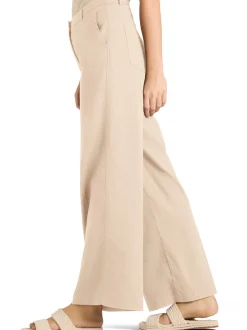 Cambio Damen Leinenhose - Adrienne in beige