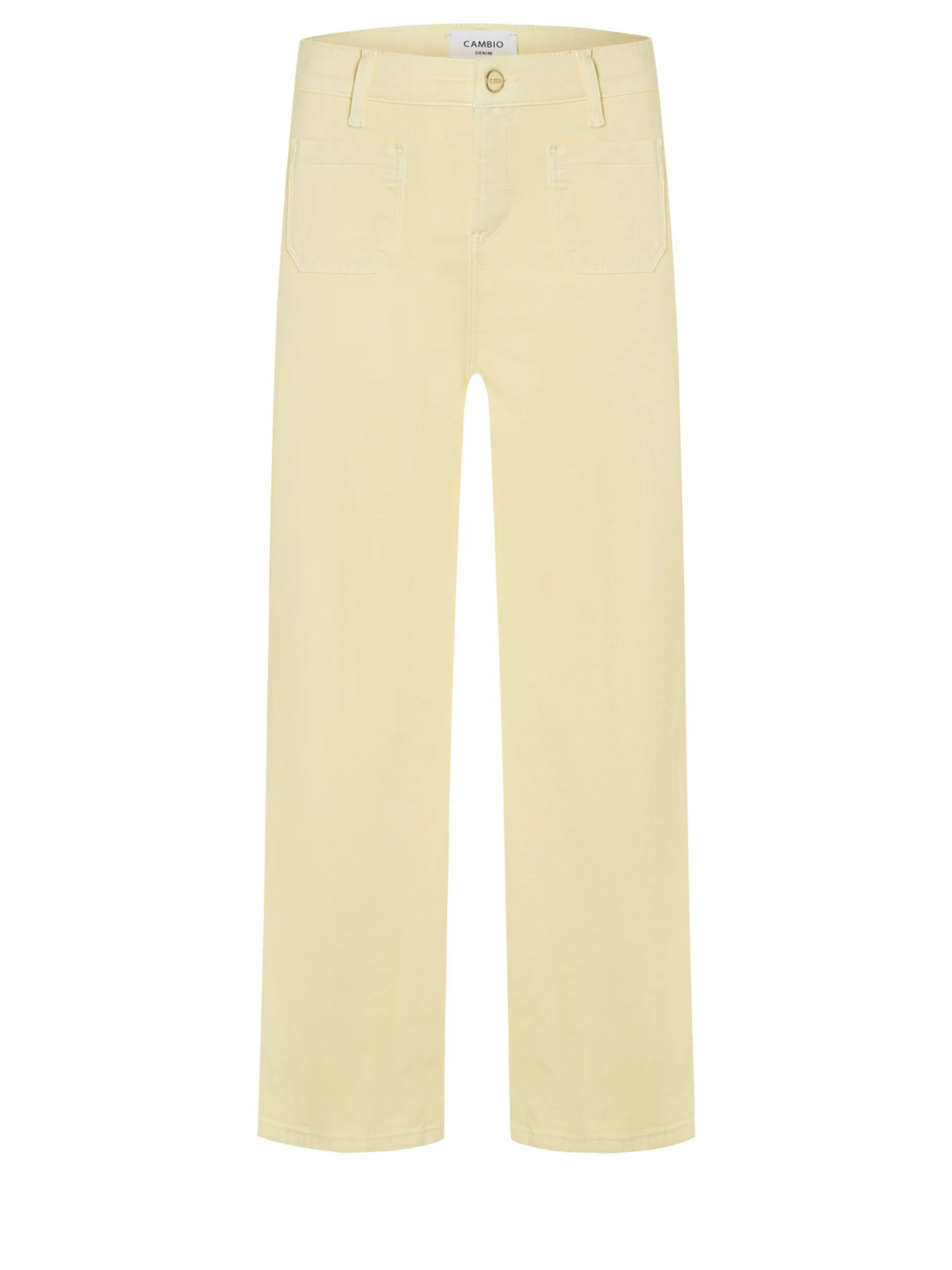 Cambio Damen Stoffhose - Tess in vanille