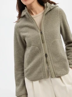Camel Active Damen Teddyjacke in schilf