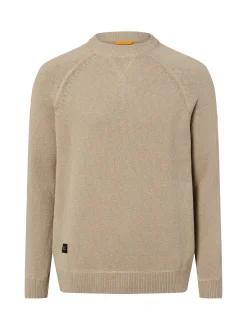 Camel Active Herren Strickpullover in kitt