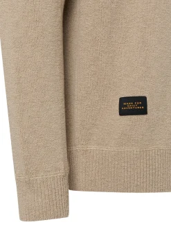 Camel Active Herren Strickpullover in kitt