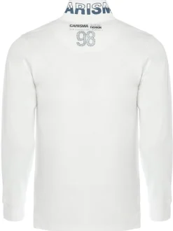 Carisma Herren Longsleeve in weiß - Ärmel: langarm