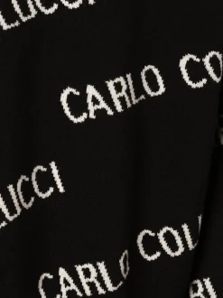 Carlo Colucci Herren Pullover in schwarz