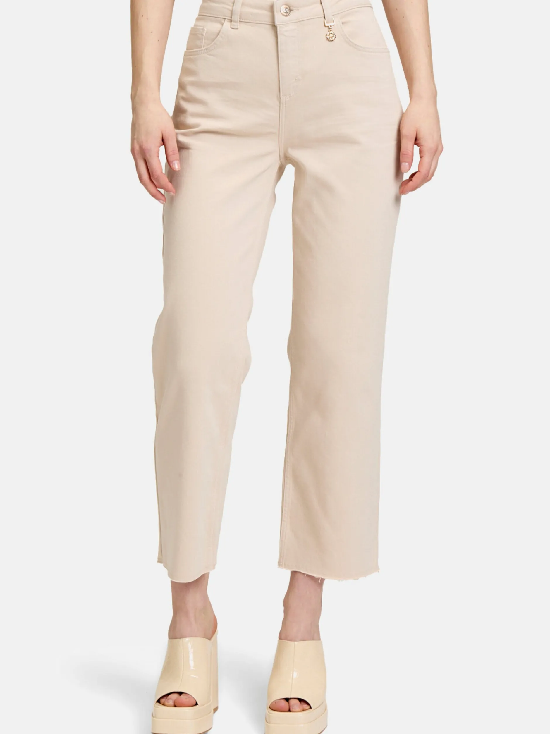Cartoon Damen Basic-Hose in beige
