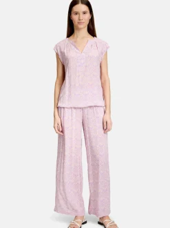 Cartoon Damen Casual-Bluse in mehrfarbig