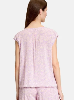 Cartoon Damen Casual-Bluse in mehrfarbig